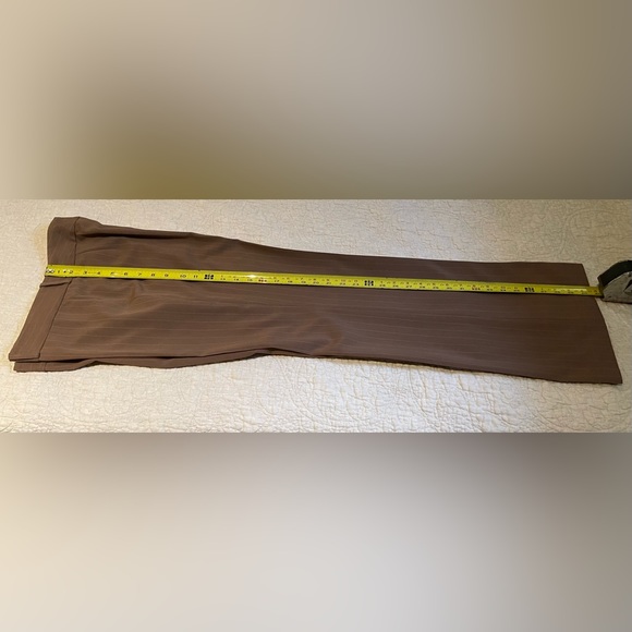 InWear Pants Cafe Latte Brown with Pinstripes, Size EU 40 - Picture 9 of 14